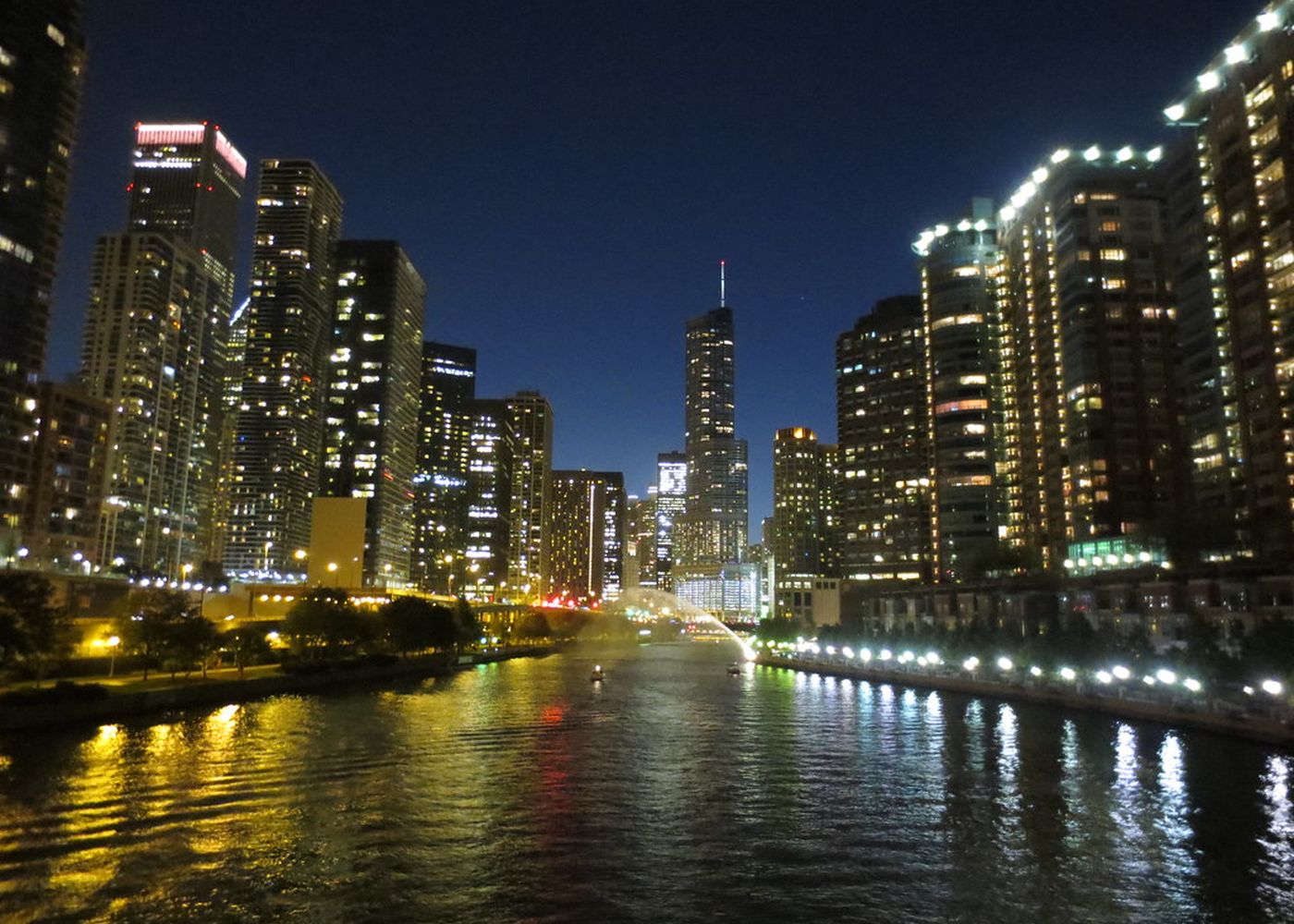 The river at night